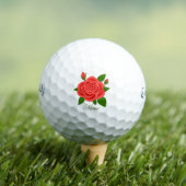Rote Rose Callaway Supersoft Golfball (Insitu T-Shirt)