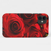 rote Rose Case-Mate iPhone Fall Hülle (Rückseite (Horizontal))