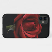 Rote Rose Case-Mate iPhone Hülle (Rückseite (Horizontal))