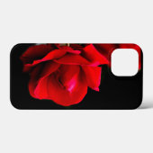 Rote Rose Case-Mate iPhone Hülle (Rückseite (Horizontal))