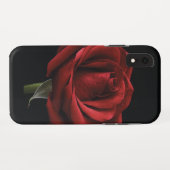 Rote Rose Case-Mate iPhone Hülle (Rückseite (Horizontal))