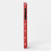 rote Rose Case-Mate iPhone Hülle (Hinten/Links)