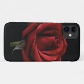 Rote Rose Case-Mate iPhone Hülle (Rückseite (Horizontal))