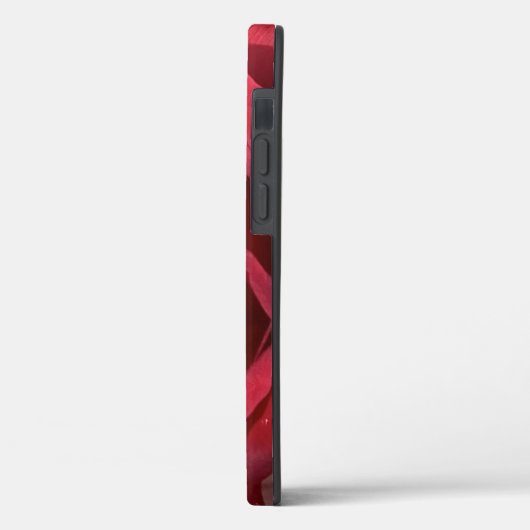 Rote Rose Case-Mate iPhone Hülle (Rückseite / Links)