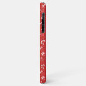 rote Rose Case-Mate iPhone Hülle (Hinten/Links)