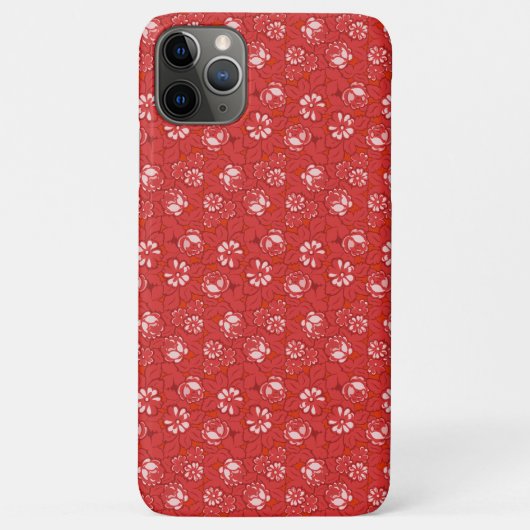 rote Rose Case-Mate iPhone Hülle (Rückseite)
