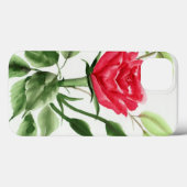 Rote Rose Case-Mate iPhone Hülle (Rückseite (Horizontal))