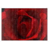 Rote Rose cbcna Schneidebrett (Vorderseite)