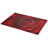 Rote Rose cbcnm Schneidebrett (Ecke)
