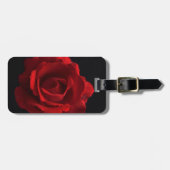 Rote Rose CD ltm Gepäckanhänger (Vorderseite horizontal)