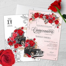 Rote Rose Classic Car Chola