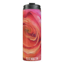 Rote Rose Corporate Custom Thermosbecher