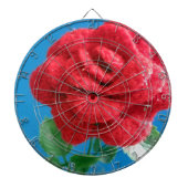 Rote Rose Dartscheibe (vorne)