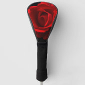 Rote Rose dca Golf Headcover (Vorderseite)