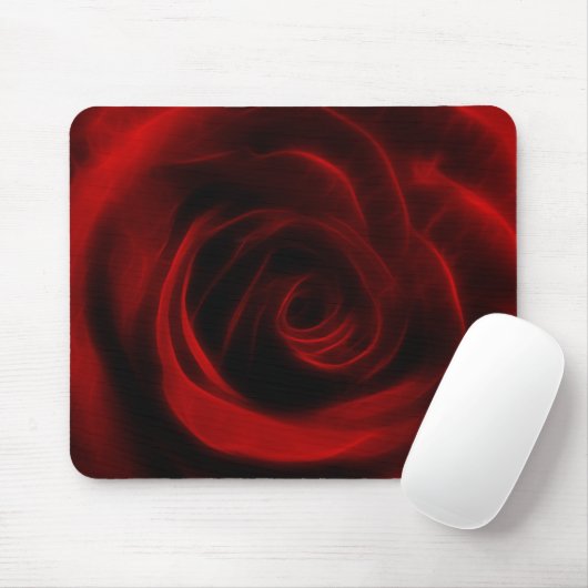 Rote Rose der Liebe Mousepad (Mit Mouse)