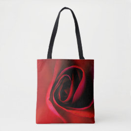 Rote Rose Drucktasche Tasche