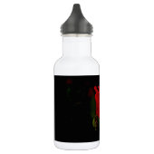 Rote Rose - dunkle Leidenschaft Trinkflasche (Links)