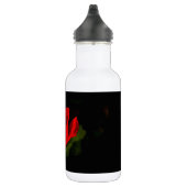 Rote Rose - dunkle Leidenschaft Trinkflasche (Rechts)
