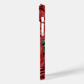 Rote Rose Elegance Case-Mate iPhone Hülle (Rückseite / Links)