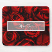 Rote Rose Elegance Mousepad (Vorne)