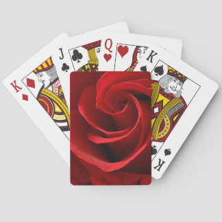 Rote Rose Fahrrad® Poker Spielkarten. Spielkarten