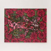 Rote Rose Fairy Puzzle (Horizontal)