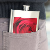 Rote Rose Flachmann (Beispiel)