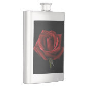 Rote Rose Flachmann (Rechts)