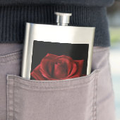 Rote Rose Flachmann (Beispiel)