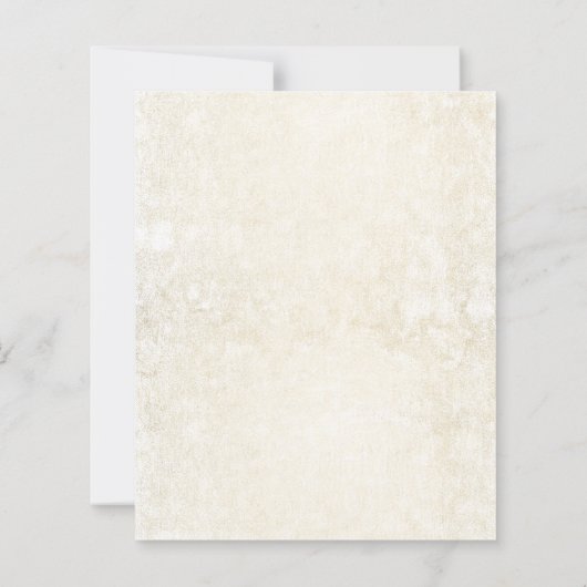 Rote Rose Floral 50-jähriges Party (Rückseite)