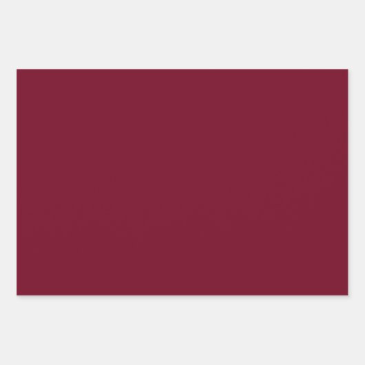 Rote Rose Floral Swagger Design. Geschenkpapier Set (Vorderseite 3)