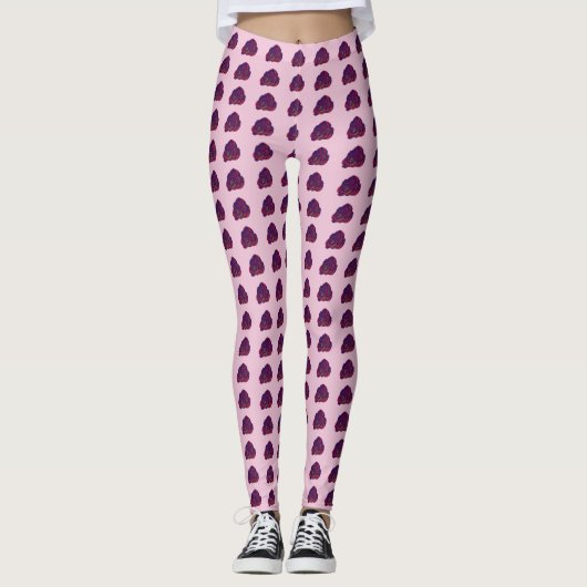 Rote Rose Frauen Leggings (Vorderseite)