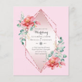 Rote Rose für Hochzeitsfeiern mit geringem Budget (Vorderseite)