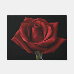 Rote Rose Fußmatte