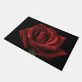 Rote Rose Fußmatte (Schrägansicht)