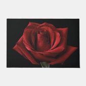 Rote Rose Fußmatte (Vorderseite)