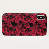 Rote Rose Garden Blume Floral iPhone X Fall Case-Mate iPhone Hülle (Rückseite (Horizontal))
