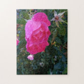 Rote Rose Garden Blume Puzzle (Vertikal)