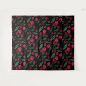 Rote Rose Gardener Wandteppich (Vorderseite (Horizontal))