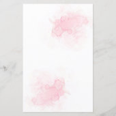 Rote Rose Geburtstag Word Search Game (Rückseite)