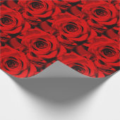 Rote Rose Geschenkpapier (Ecke)