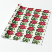 Rote Rose Geschenkpapier (Ungerollt)