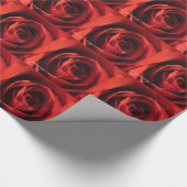 Rote Rose Geschenkpapier (Ecke)