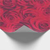 Rote Rose Geschenkpapier (Ecke)
