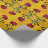 Rote Rose Geschenkpapier (Ecke)