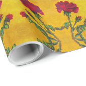 Rote Rose Geschenkpapier (Rolleneckpunkt)