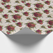 Rote Rose Geschenkpapier (Ecke)