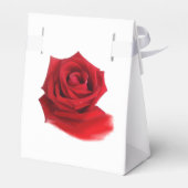 Rote Rose Geschenkschachtel (Rückseite)