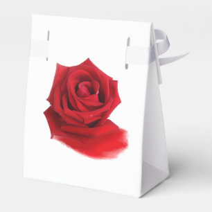 Rote Rose Geschenkschachtel
