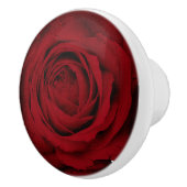 Rote Rose Glam Custom Dresser Cabinet Knobs Keramikknauf (Rechts)
